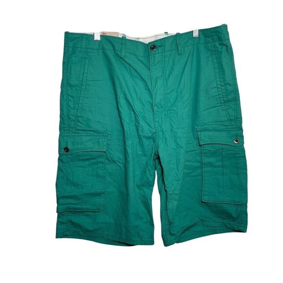 Levis' Cargo Shorts Men's 38 Green Pocket Casual Pockets 10" Inseam - Picture 1 of 12